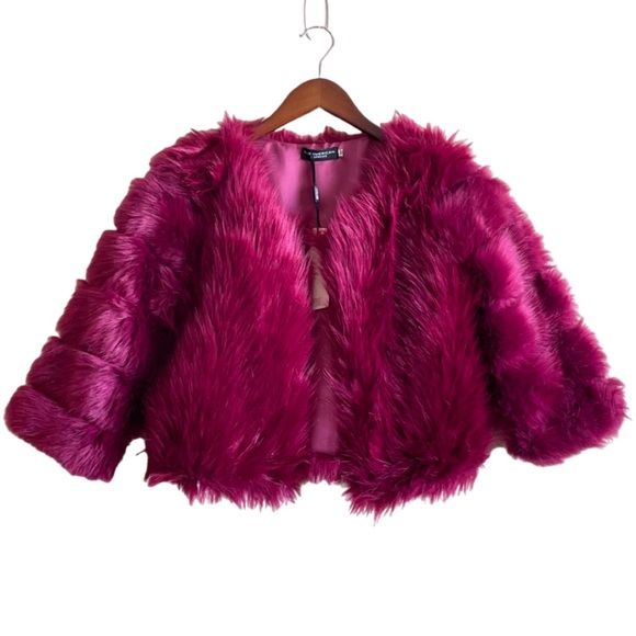 New Stylewe Faux Jacket Sz XL - Picture 2 of 8